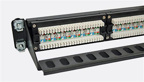 cat6 patchpanel for junction boxes|cat6 plug to plug panel.